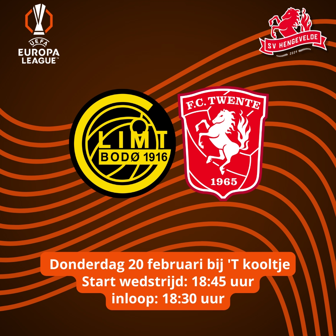 Bodø - FC Twente bij 't Kooltje
